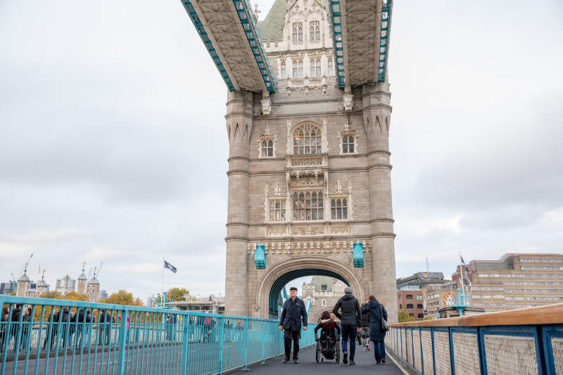 London's famous Tower Bridge