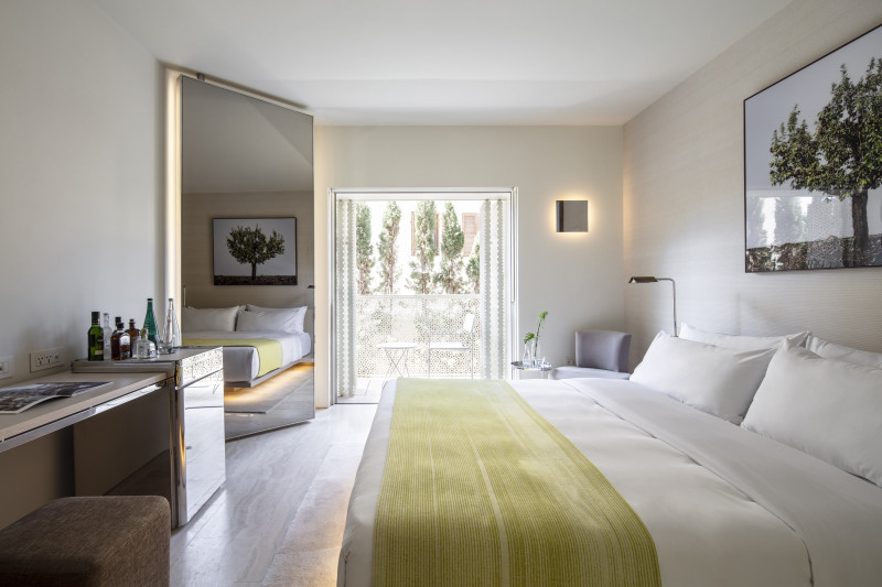The accessible hotel room