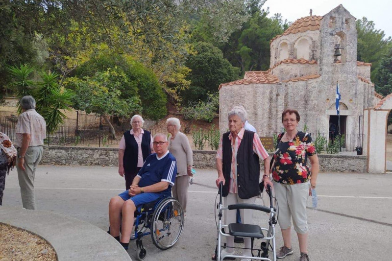 The tour group