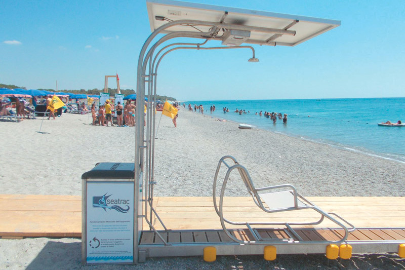 SeaTrac system at Glyfada beach