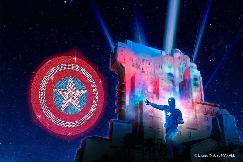 Marvel drone show