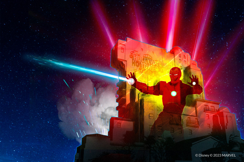 Marvel drone show