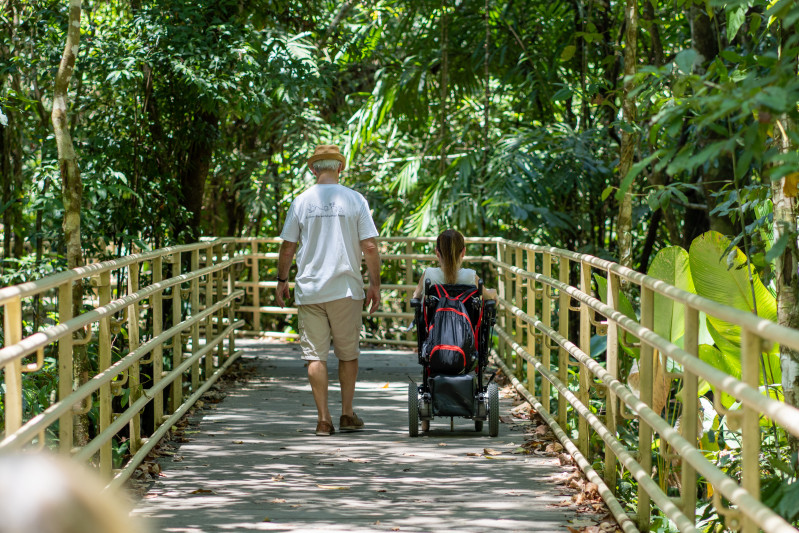 Nature in Costa Rica: Hanging bridges, Los Pumas Rescue Center & Surf lessons