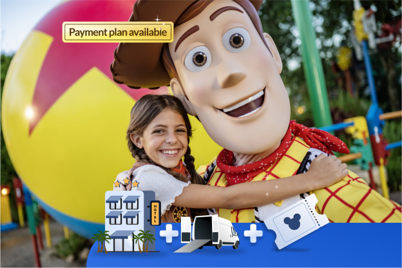Deluxe Disney World experience  - 3 nights / 4 days (Disney hotel + tickets + park transfers)