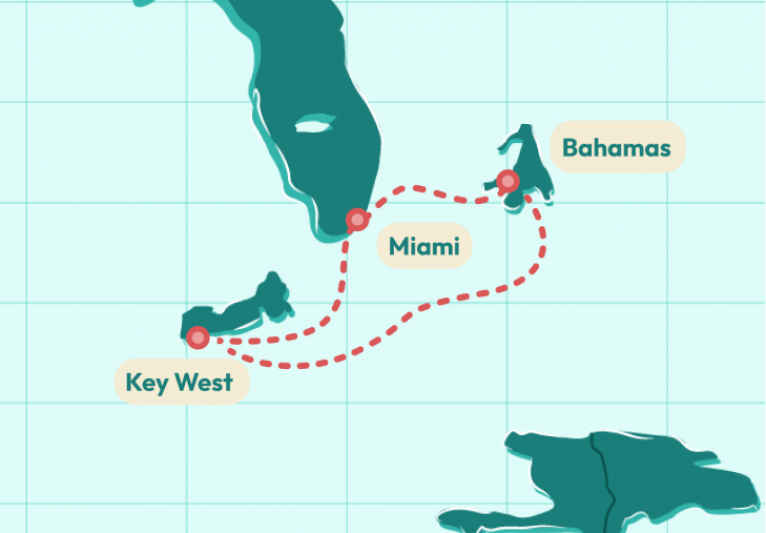 Virgin Voyages Cruise: Bahamas & Key West sunsets- Adults only