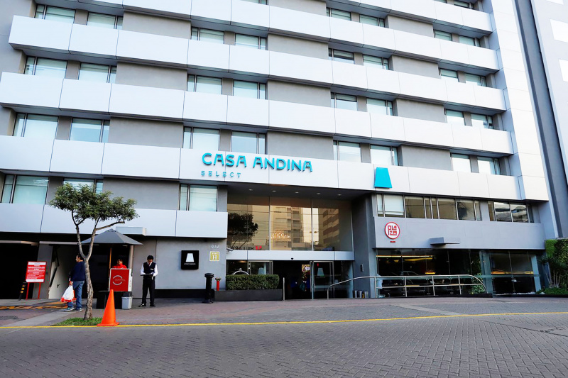 Hotel entrance