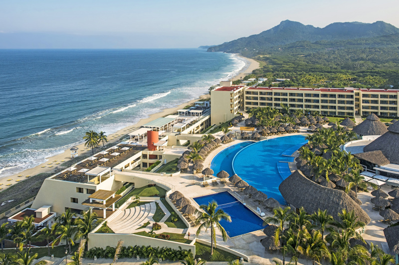 Overhead view of Iberostar Selection Playa Mita.