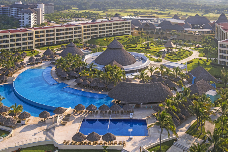 Overhead view of Iberostar Selection Playa Mita.