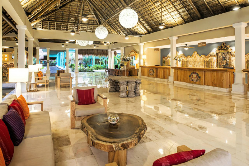 Hotel check-in desk