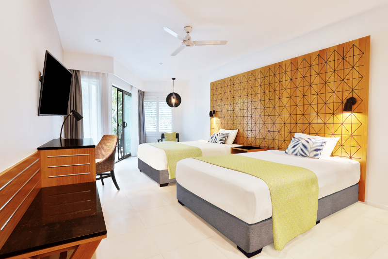 Standard accessible room with queen beds