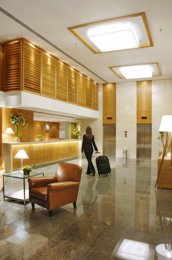 Windsor Leme hotel lobby