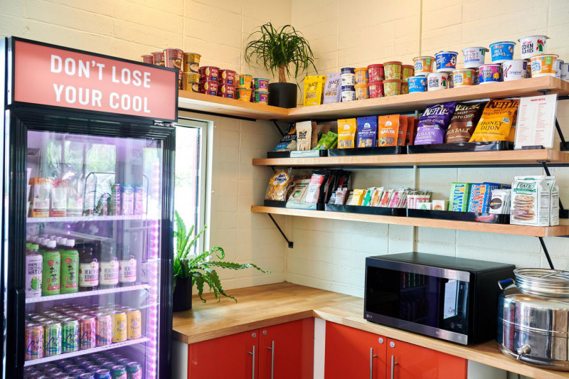 Hotel lobby snack shop