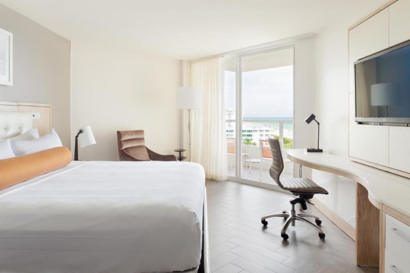 A guest room