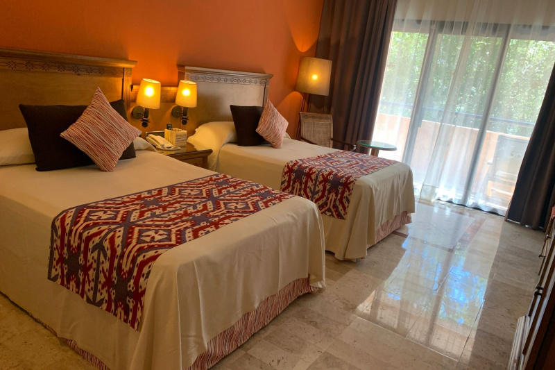 A guest room
