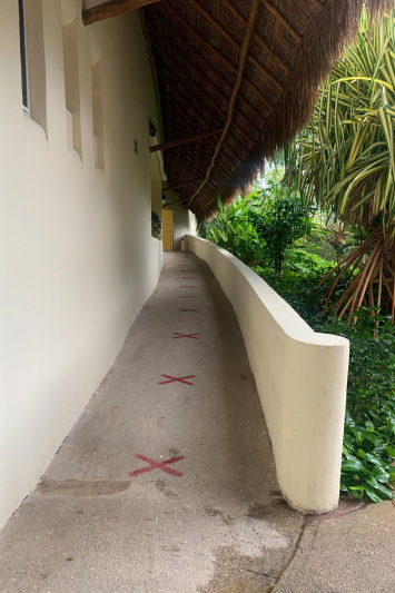 The resort has step-free access