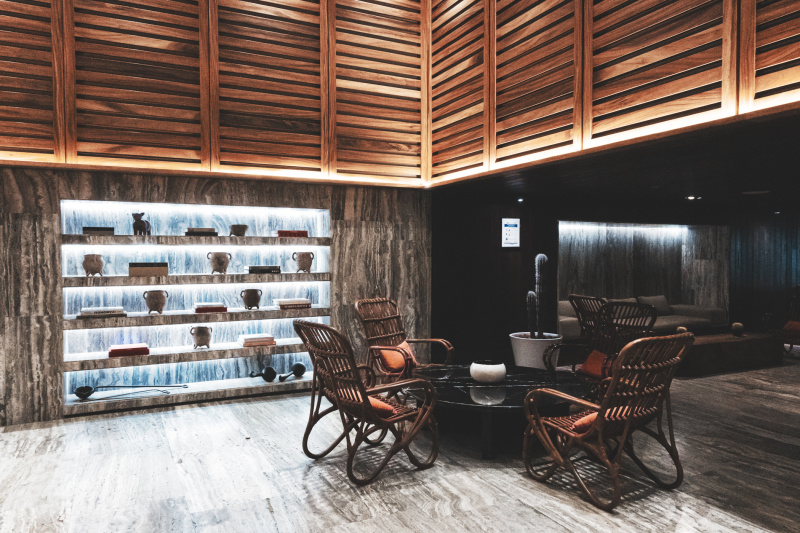 The lobby