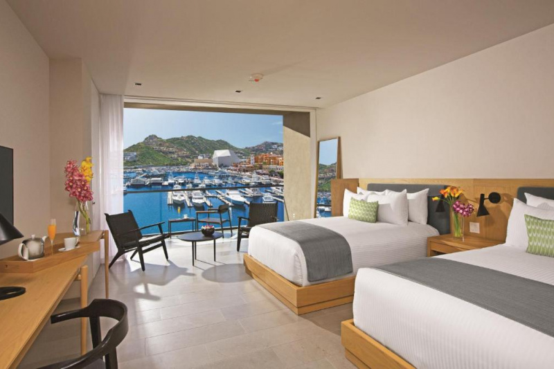 An accessible guest room