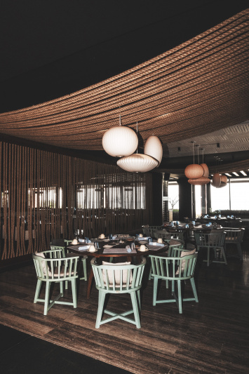 One of the resort restaurants