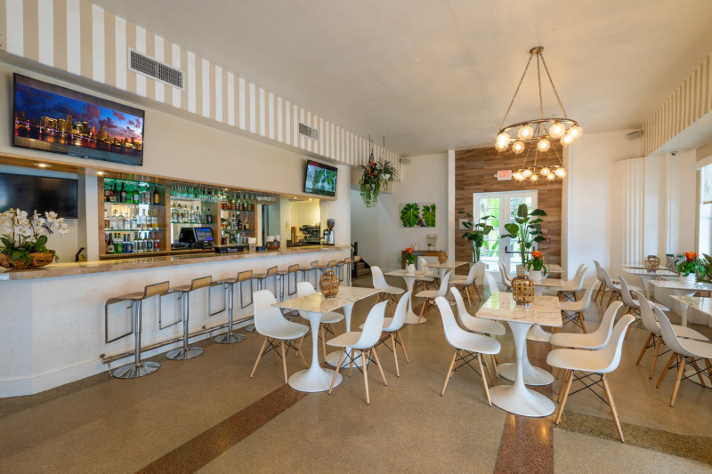 Breakfast area