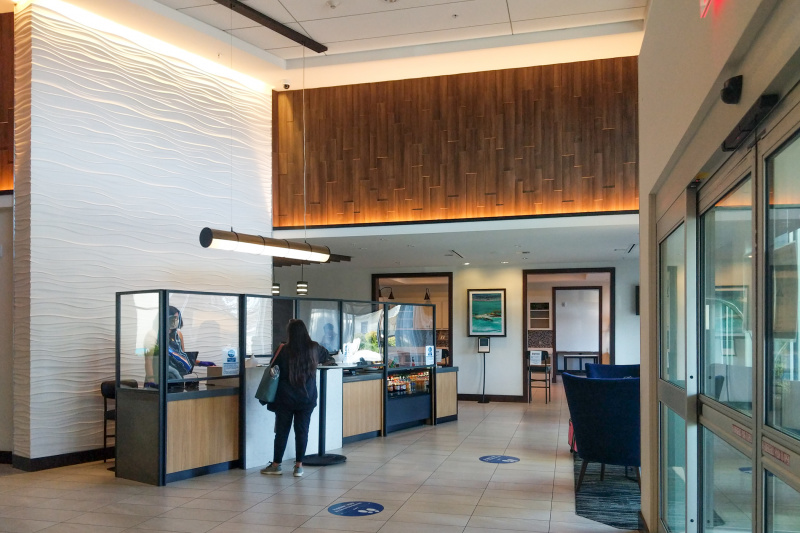 Hotel lobby
