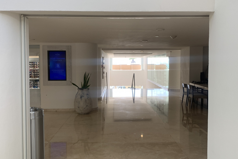 Entrance of the lobby