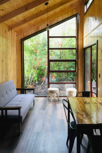The living area