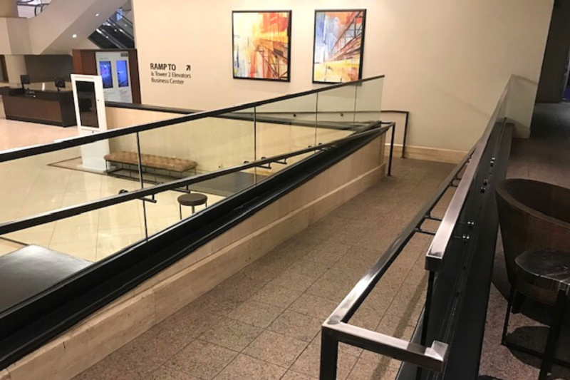 Entrance ramp