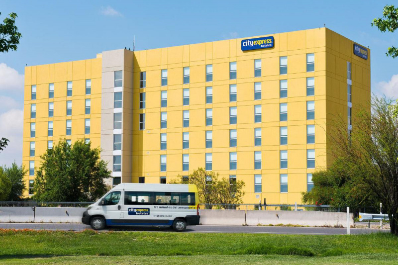 Hotel facade.
