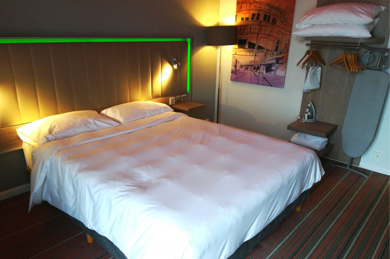 An accessible guest room