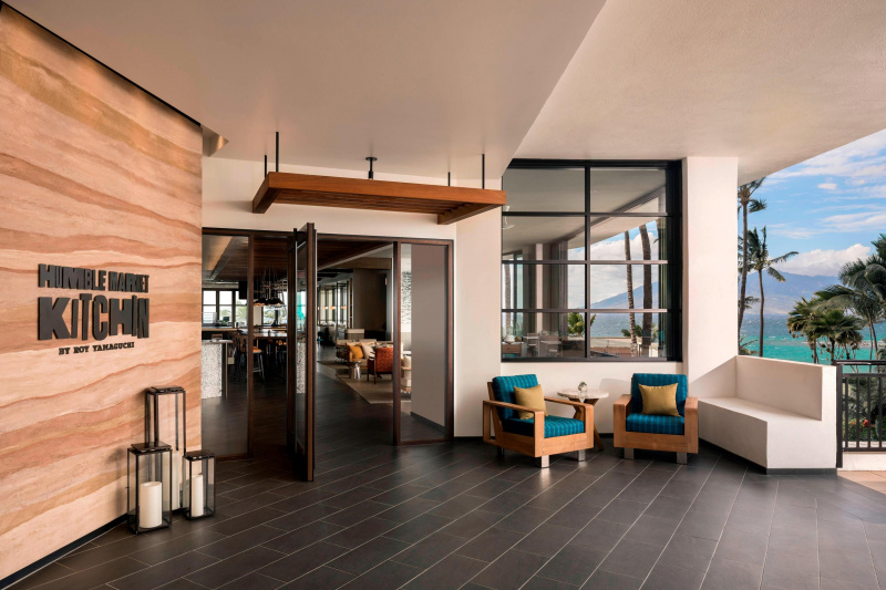 Restaurant entrance