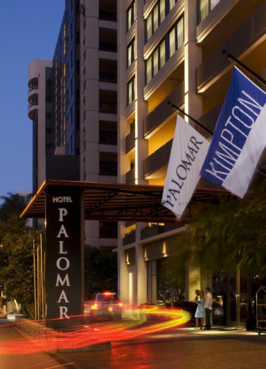 Hotel entrance