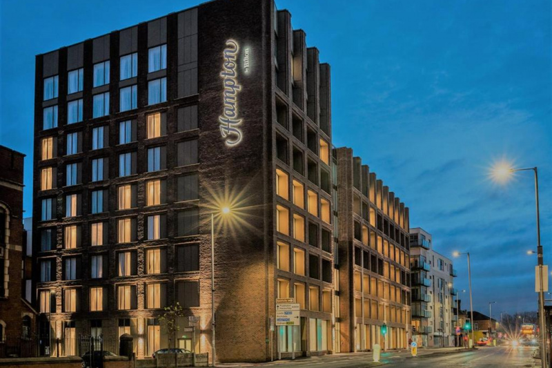 The hotel exterior