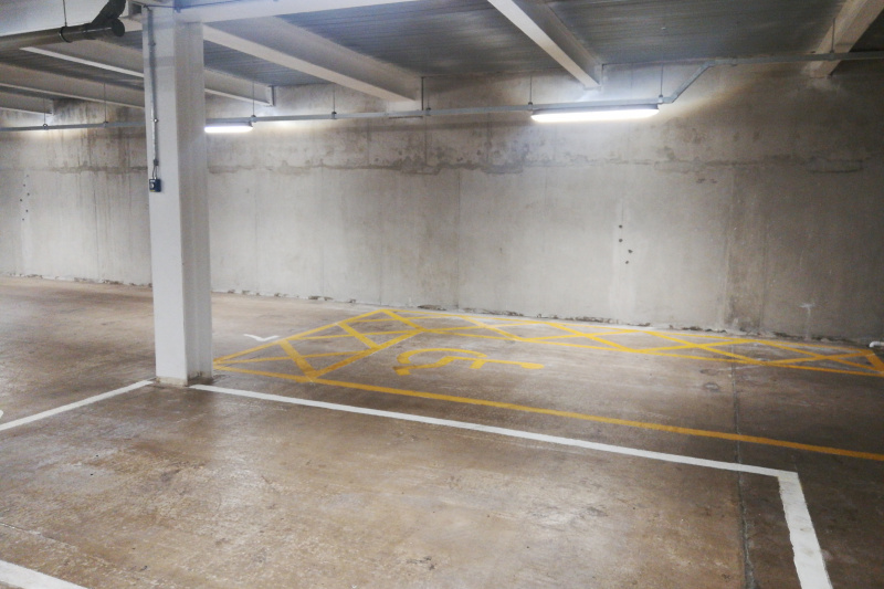 The parking lot