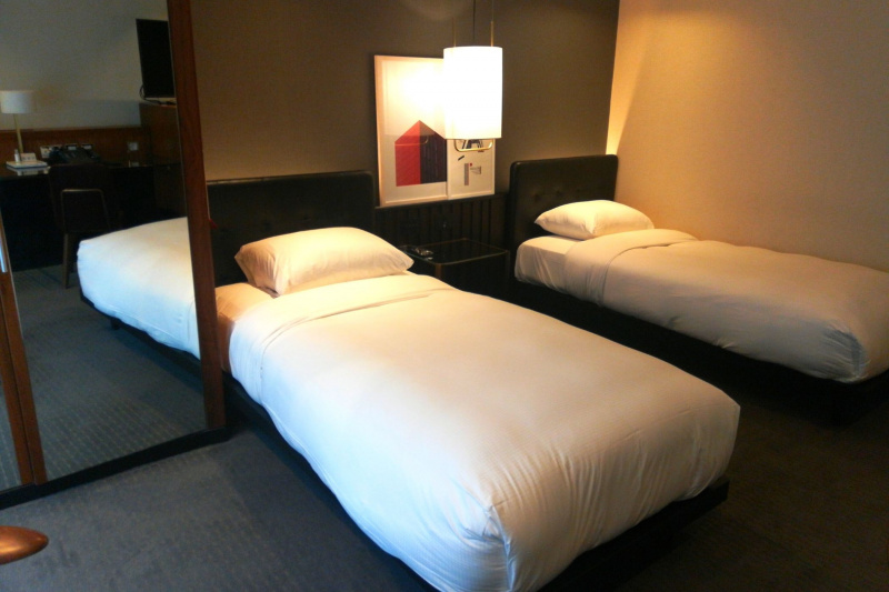Twin beds