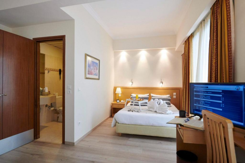 A guest room
