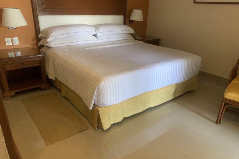 A guest room