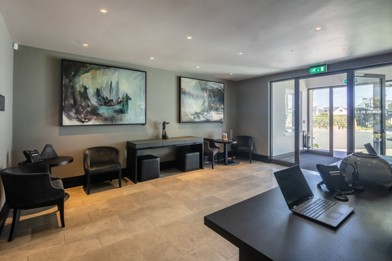 Reception area
