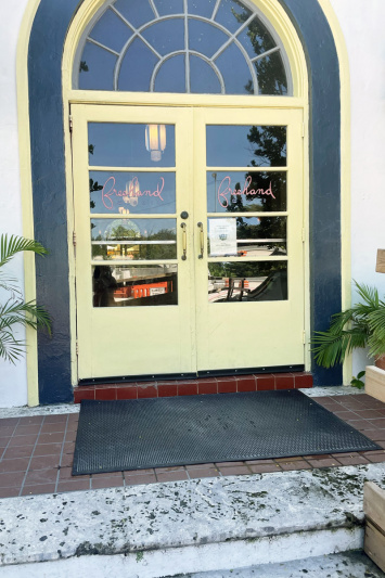 Hotel entrance