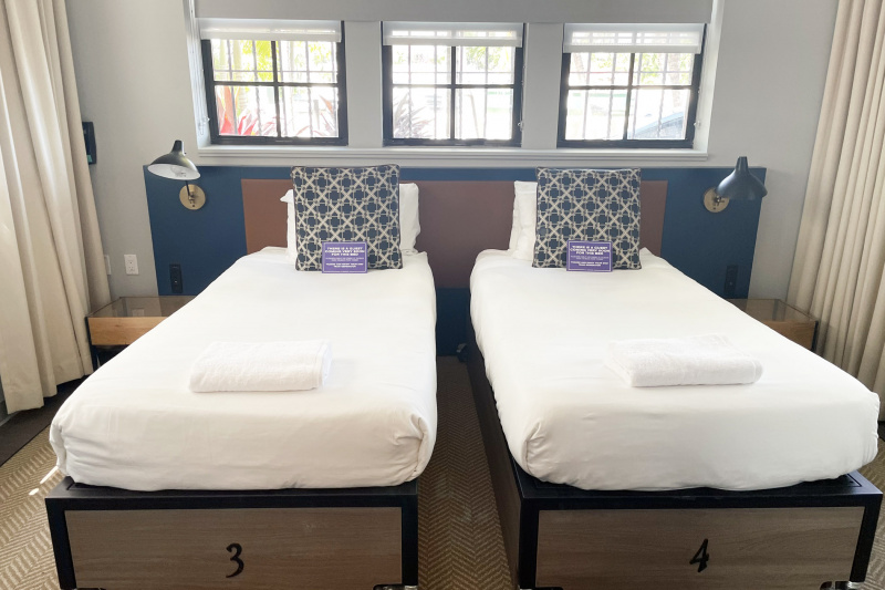An accessible guest room