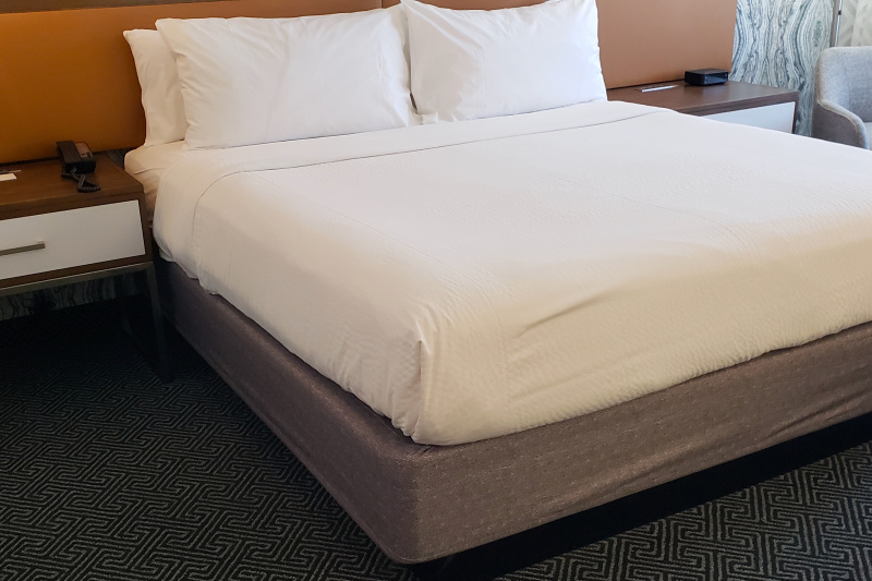 An accessible guest room