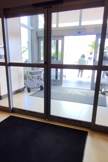 Automatic doors