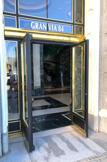 Hotel entrance