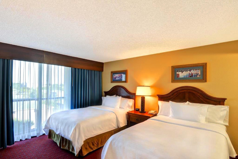 Guestroom with beds