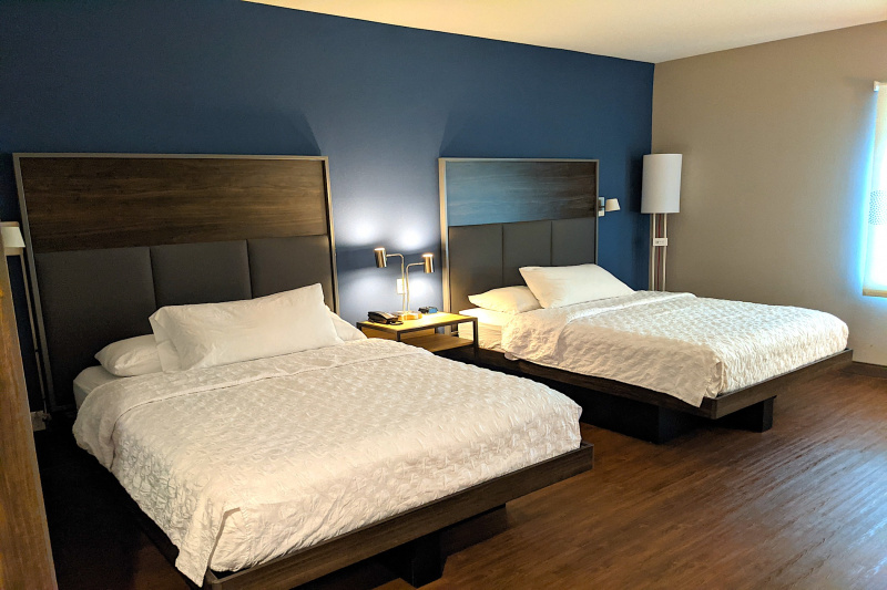 A guest room