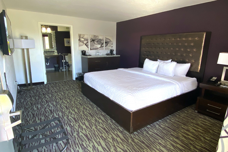 The accessible guest room
