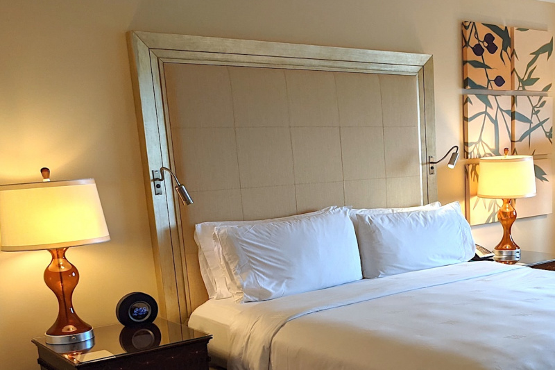 An accessible guest room