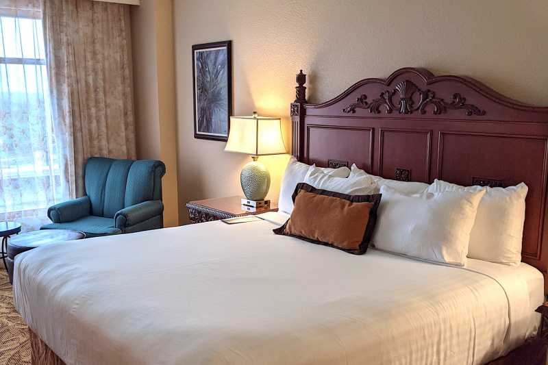 The accessible guest room