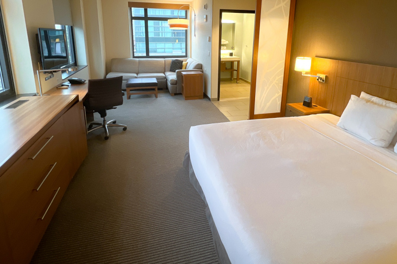 The accessible king room