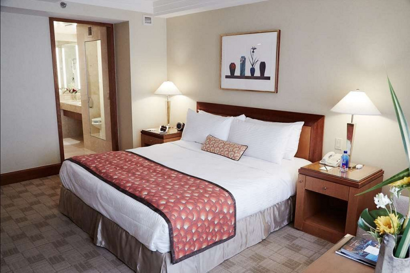 The accessible king room