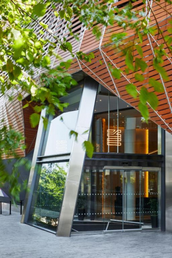 Hotel entrance